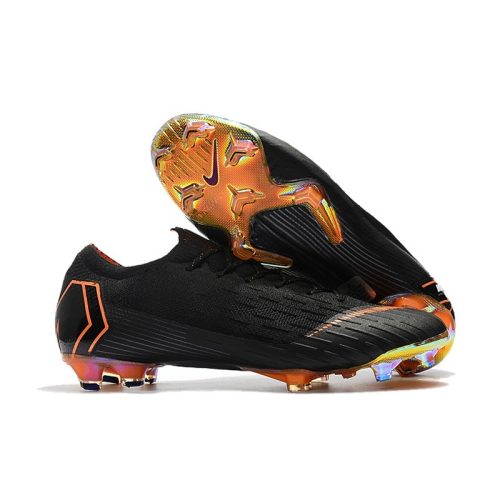 Nike Mercurial Vapor XII FG Niños - Negro Naranja_1.jpg